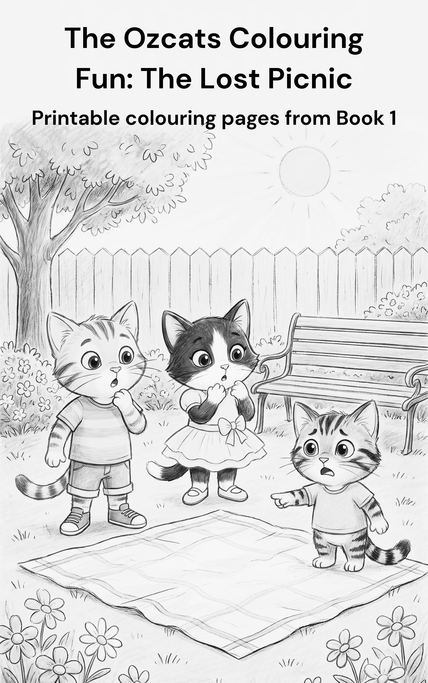 The Lost Picnic Colouring Pack